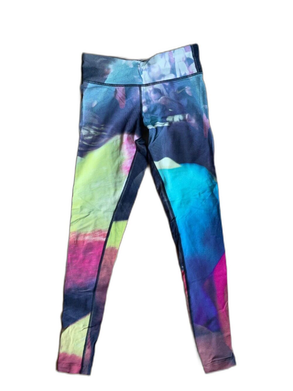 Nike $128 Multicolor Epic Lux Run Leggings, Size XS, EUC
